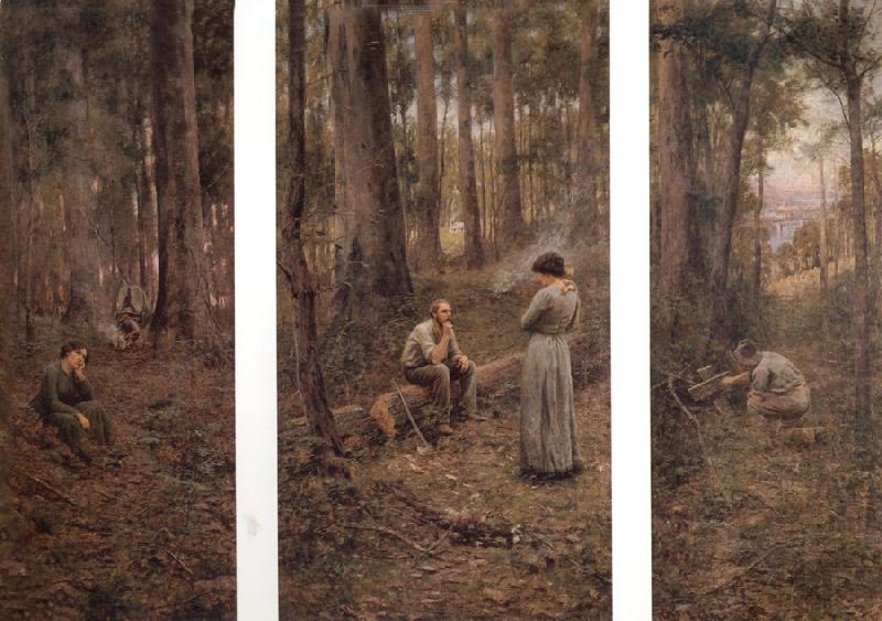 Frederick Mccubbin The pioneer china oil painting image